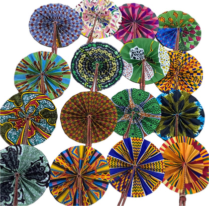 Ghanaian Fabric Fan - MG051