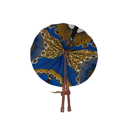 Ghanaian Fabric Fan - MG062