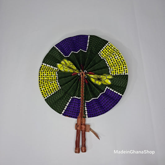 Ghanaian Fabric Fan - MG001