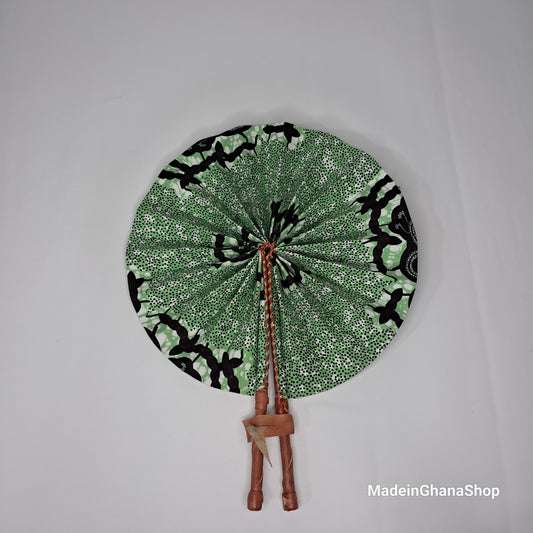 Ghanaian Fabric Fan - MG002