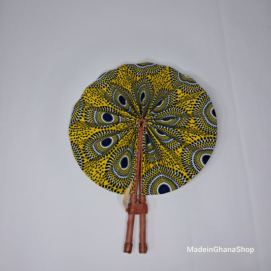 Ghanaian Fabric Fan - MG006