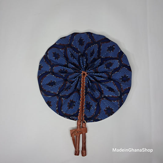 Ghanaian Fabric Fan - MG007