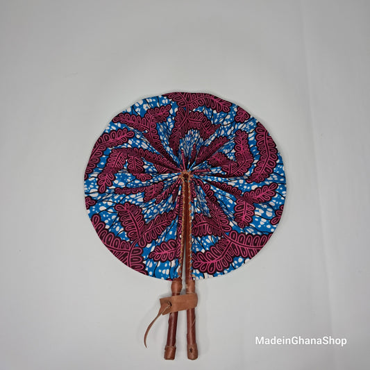 Ghanaian Fabric Fan - MG011