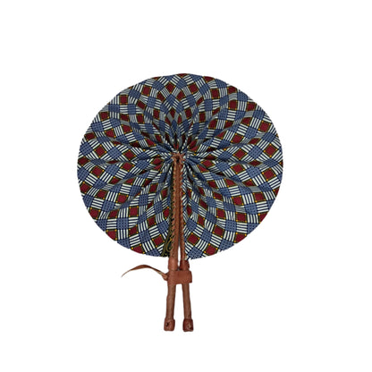 Ghanaian Fabric Fan - MG020