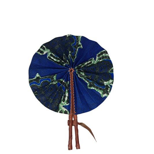 Ghanaian Fabric Fan - MG026