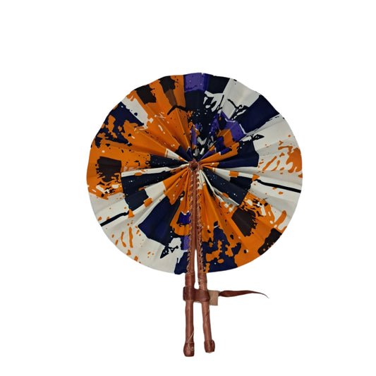 Ghanaian Fabric Fan - MG027