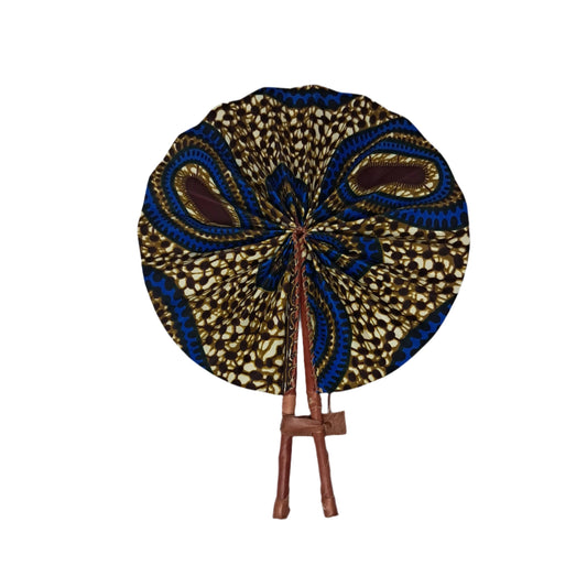 Ghanaian Fabric Fan - MG030