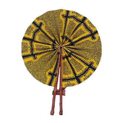 Ghanaian Fabric Fan - MG052