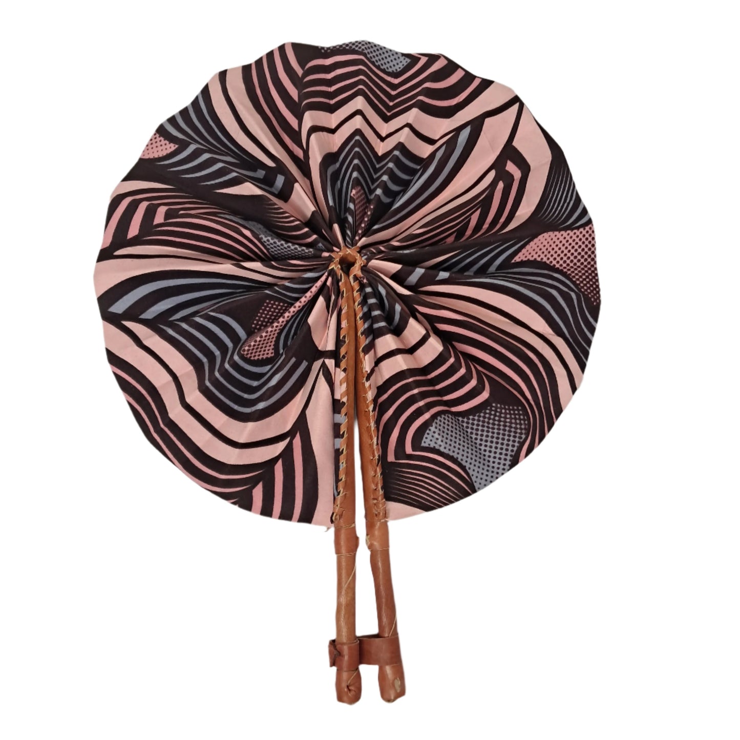 Ghanaian Fabric Fan - MG053