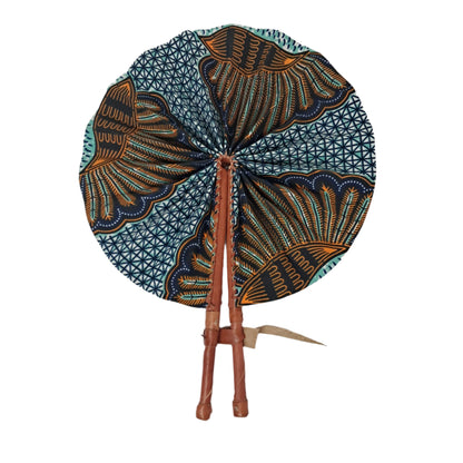 Ghanaian Fabric Fan - MG058