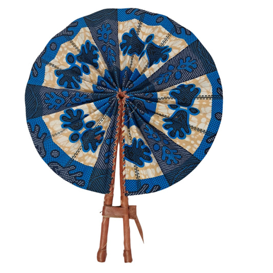 Ghanaian Fabric Fan - MG032