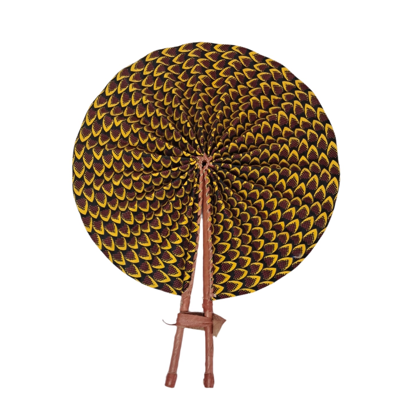 Ghanaian Fabric Fan - MG033