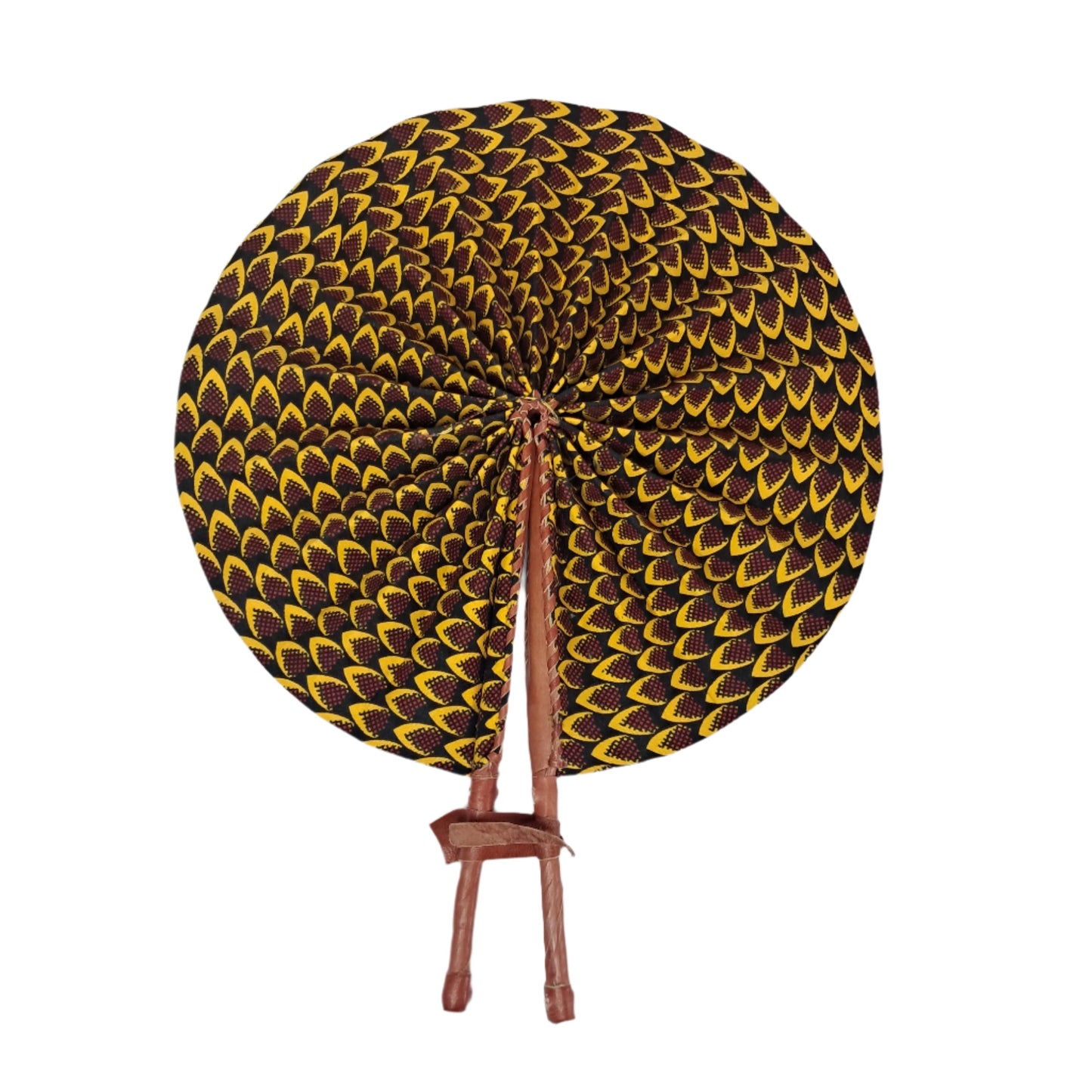 Ghanaian Fabric Fan - MG033