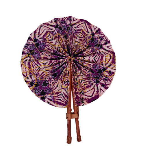 Ghanaian Fabric Fan - MG071