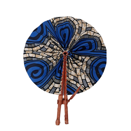 Ghanaian Fabric Fan - MG039