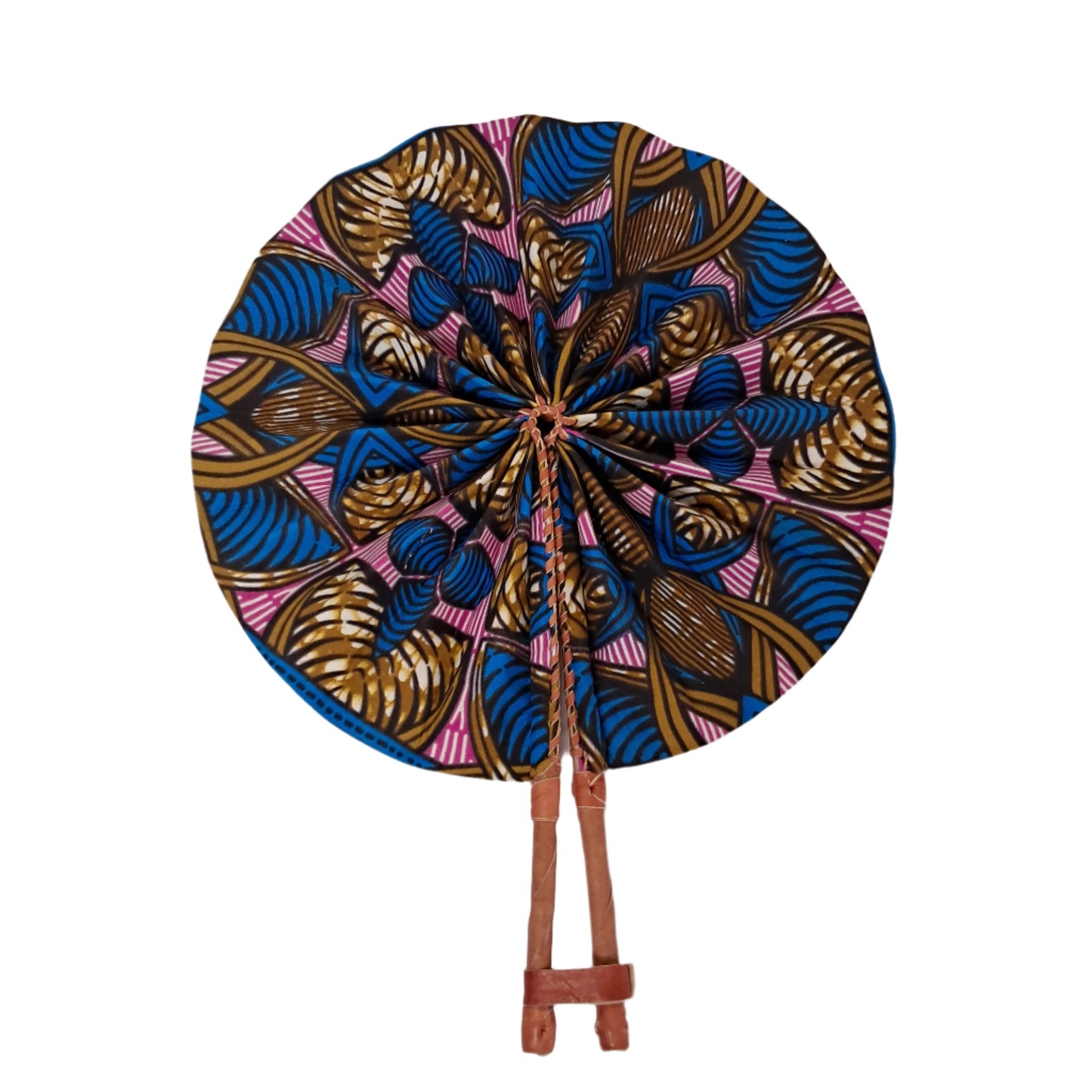 Ghanaian Fabric Fan - MG043