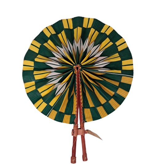 Kente Fabric Fan - KF007