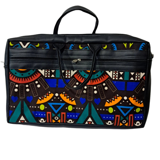 African Print Laptop Bag