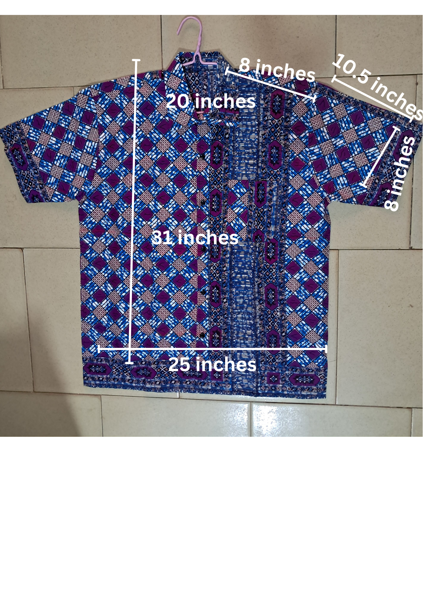 African Print Shirt for Men