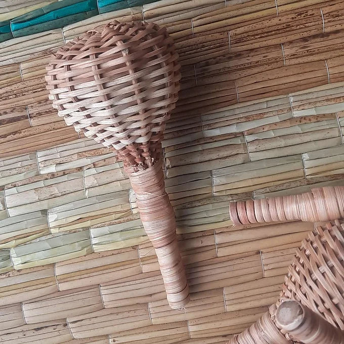 Single Cane Caxixi / Rattle Rattan Shaker