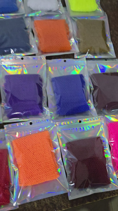 50 PCS African Exfoliating Bath Sponge | Authentic African Net Sponge | Wholesale